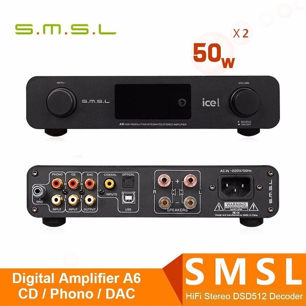 SMSL A6 black #2 в «HiFiRussia»