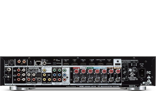 AV ресивер Marantz NR1604 + UD7007 silver-gold артикул 103461Si-1 фото 4