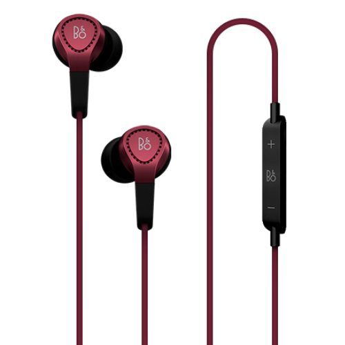 Наушники Bang & Olufsen BeoPlay H3 Red артикул 114760Si-1