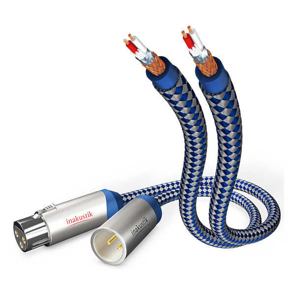 Кабель межблочный In-Akustik Premium Audio Cable XLR 3.0m #0040503 артикул 165773Si-1