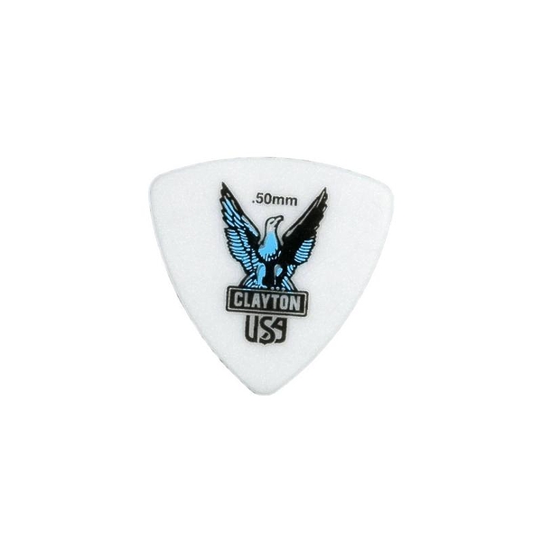 Медиаторы CLAYTON RT50/12 - 0.50 mm ACETAL polymer широкие 12 шт артикул 290647Si-1
