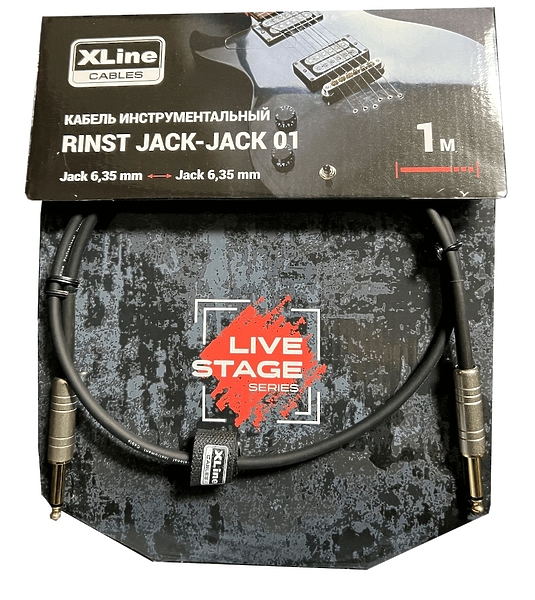 Кабель инструментальный Xline Cables RINST JACK-JACK 01 артикул 282520Si-1