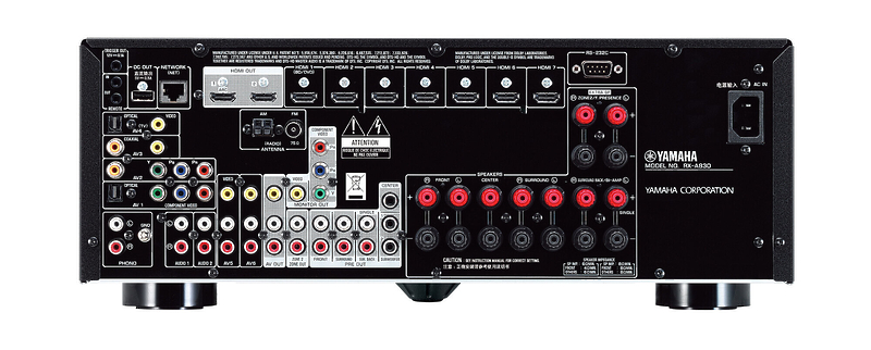 AV Ресивер Yamaha RX-A830 titan артикул 388990FV-1 фото 5