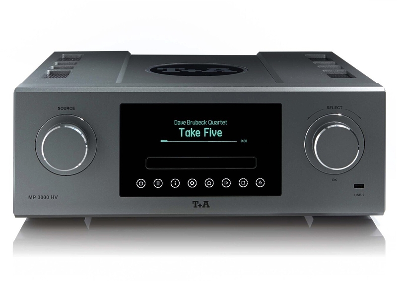 CD проигрыватель T+A MP 3000 HV (titan) артикул 148163Si-1