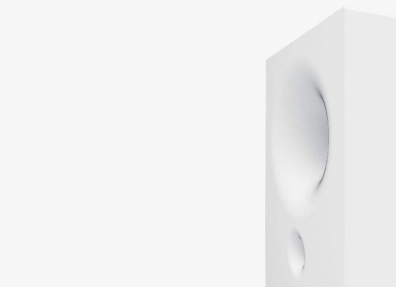 Напольная акустика Avantgarde Acoustic ZERO 1 PRO-AD white артикул 108966Si-1 фото 4