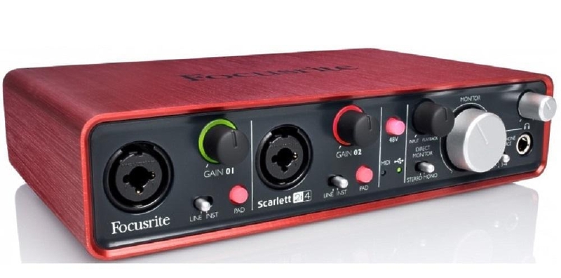 FOCUSRITE Scarlett 2i4 2nd Gen USB артикул 292270-1 фото 4