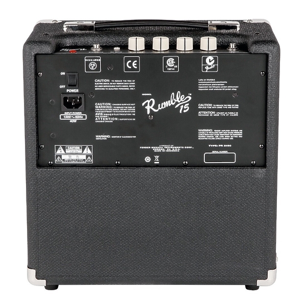 Комбо усилитель FENDER RUMBLE 15 COMBO (V3) артикул 131388Si-1 фото 4