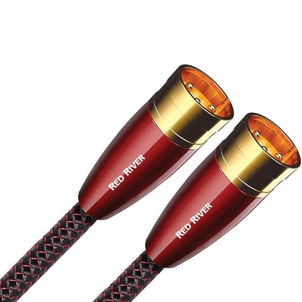 Кабель межблочный аудио AudioQuest Red River XLR-XLR 5.0m артикул 167321Si-1