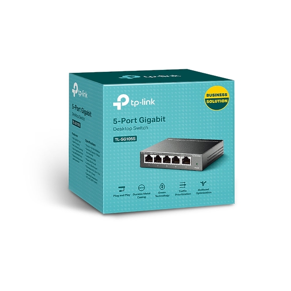 Коммутатор TP-LINK TL-SG105S артикул 303442Si-1 фото 4