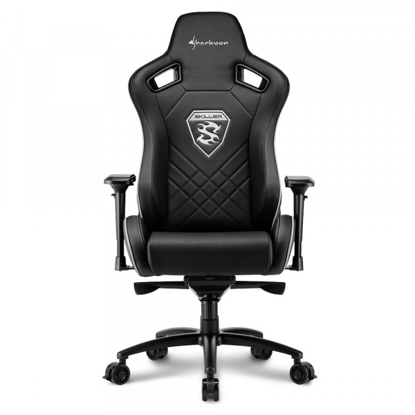 Кресло игровое Sharkoon SKILLER SGS4 BK артикул 269928Si-1 фото 3