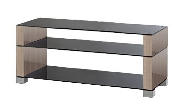 Подставка под ТВ и HI-FI Ultimate WD-3B (desktop) silver alu/oak артикул 315641FV-1