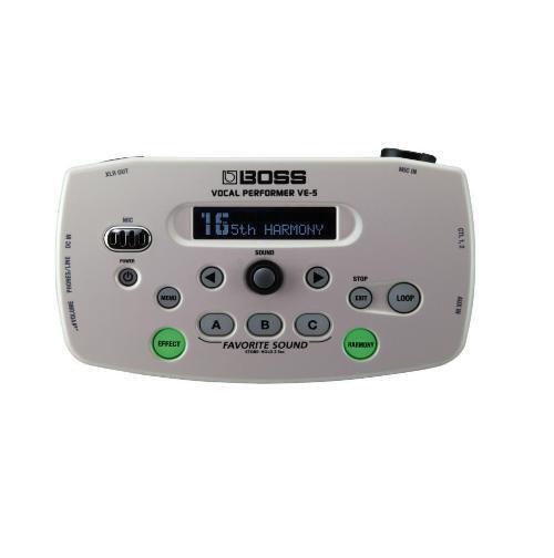 Вокальный процессор Boss VE-5-WH артикул 202952Si-1