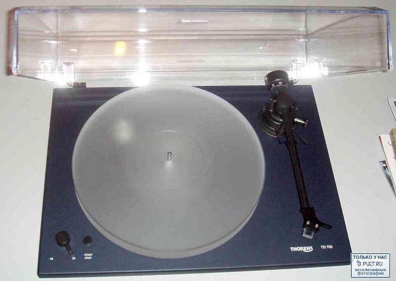 Проигрыватель винила Thorens TD 700 black (картридж AT-95E) артикул 383398FV-1 фото 3
