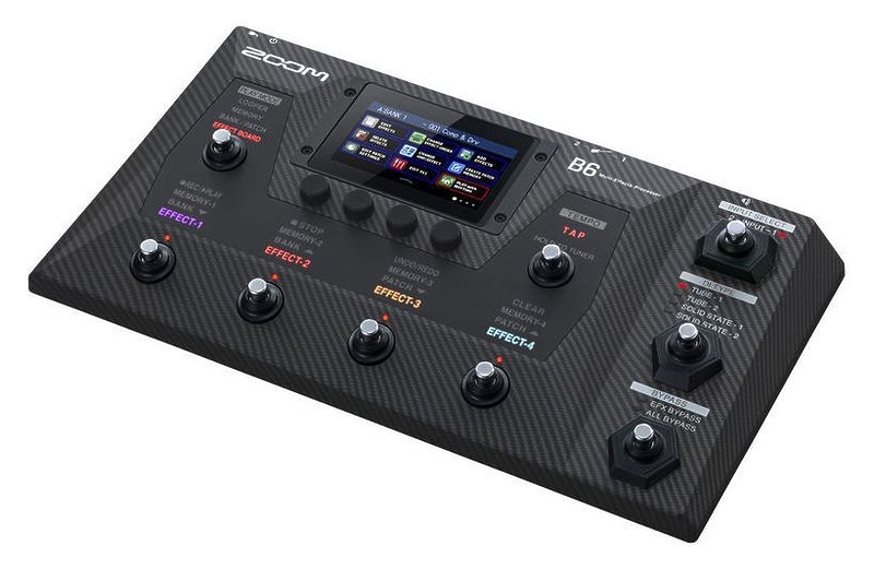 Процессор для бас-гитары Zoom B6 артикул 264231Si-1