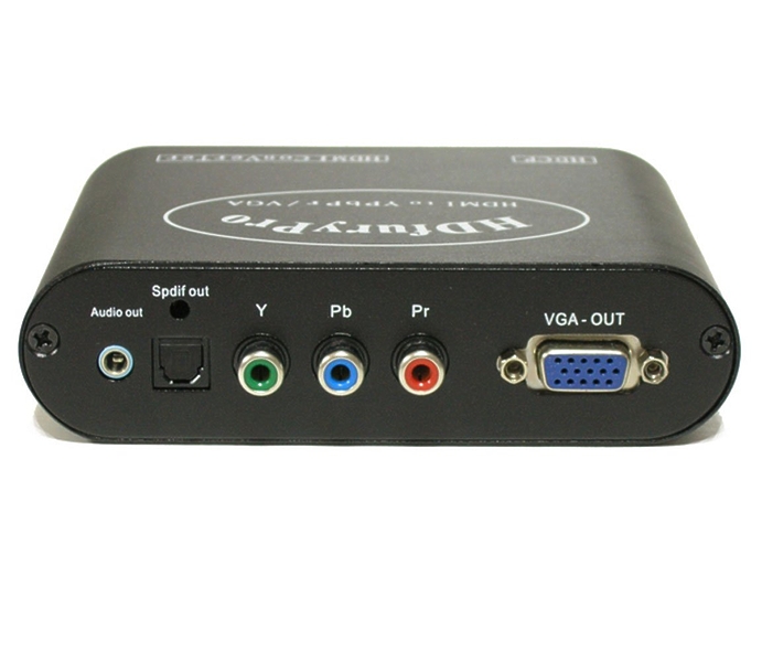 Конвертер Dr.HD 2xHDMI в VGA + YPbPr + S/PDIF + Audio 3.5mm / Dr.HD CV 233 HVY артикул 143276Si-1 фото 4