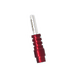 Разъем Chord Company ChordOhmic Silver Banana SHORT CRIMP Red & ABS Cap
