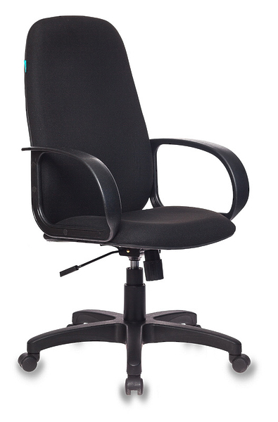 Кресло Бюрократ CH-808AXSN/#B (Office chair CH-808AXSN black 3C11 cross plastic) артикул 263189Si-1