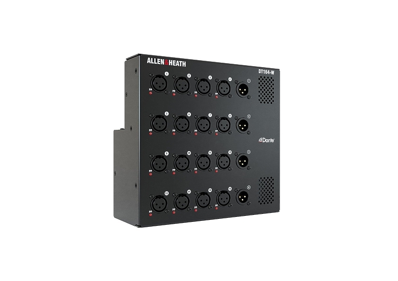 Настенный/напольный Dante I/O экспандер Allen&Heath DLIVE-DT164-W артикул 223371Si-1 фото 8
