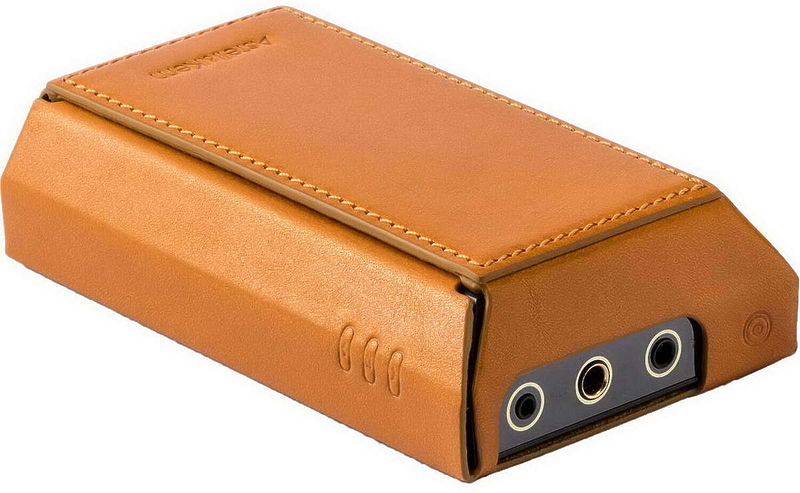 Кожаный чехол Astell&Kern KANN Alpha Leather Case, Golden Brown артикул 241528Si-1 фото 8