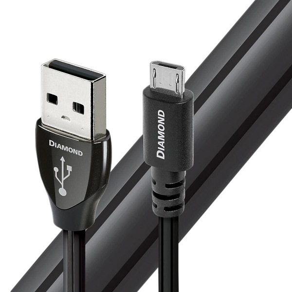 USB-кабель AudioQuest Diamond USB-A - USB Micro, 1.5 м артикул 322750Si-1
