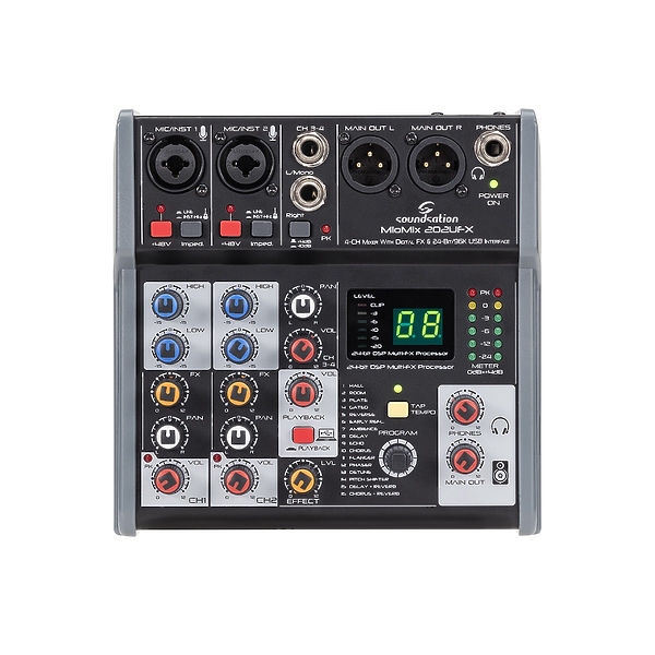 Микшерный пульт Soundsation 202UFX артикул 285493Si-1