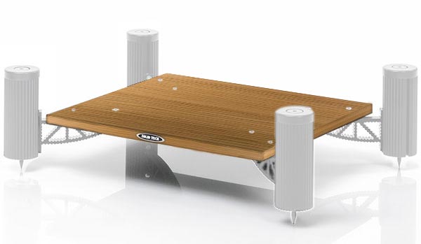 Полка Solid Tech HY490 Silver consoles/Oak shelf артикул 229262Si-1