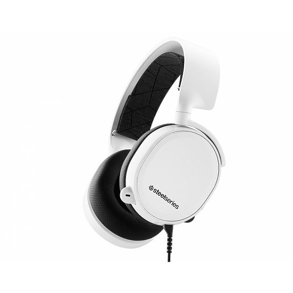 Наушники с микрофоном SteelSeries Arctis 3 2019 Edition White артикул 233406Si-1