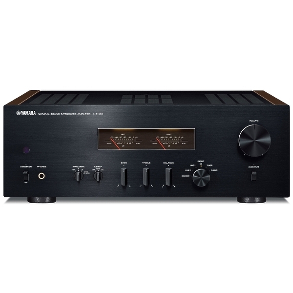 Стереоусилитель Yamaha A-S1100 black/brown артикул 165987Si-1