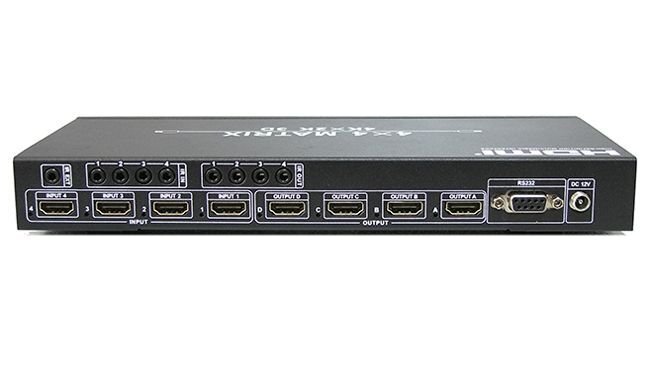 HDMI матрица Dr.HD 4x4 / Dr.HD MA 444 FS артикул 143227Si-1 фото 3