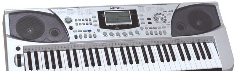 Клавишный инструмент Medeli MC120 артикул 136321Si-1 фото 3