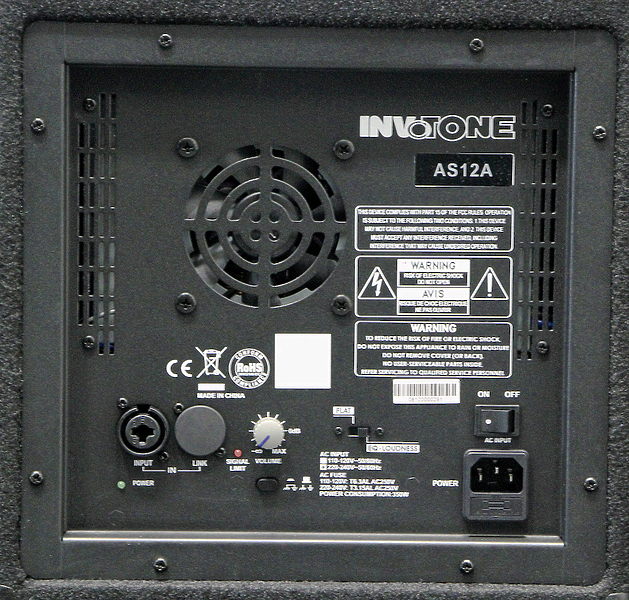 Акустическая система Invotone AS12A артикул 122231Si-1 фото 4