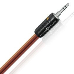 Кабель межблочный аудио Wire World Nano-Eclipse Mini Jack M-Mini Jack F 1.5m артикул 139329Si-1