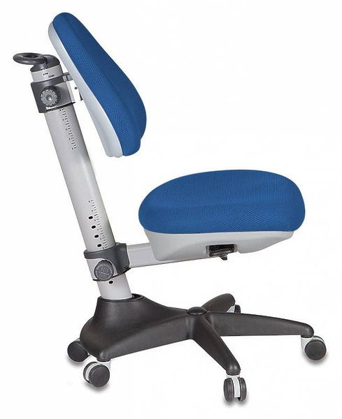 Кресло Бюрократ KD-2/G/TW-10 (Children chair KD-2 blue TW-10 cross plastic) артикул 263513Si-1 фото 4