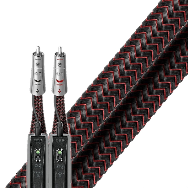Кабель межблочный аудио AudioQuest FireBird RCA-RCA 0.75 м артикул 297173Si-1