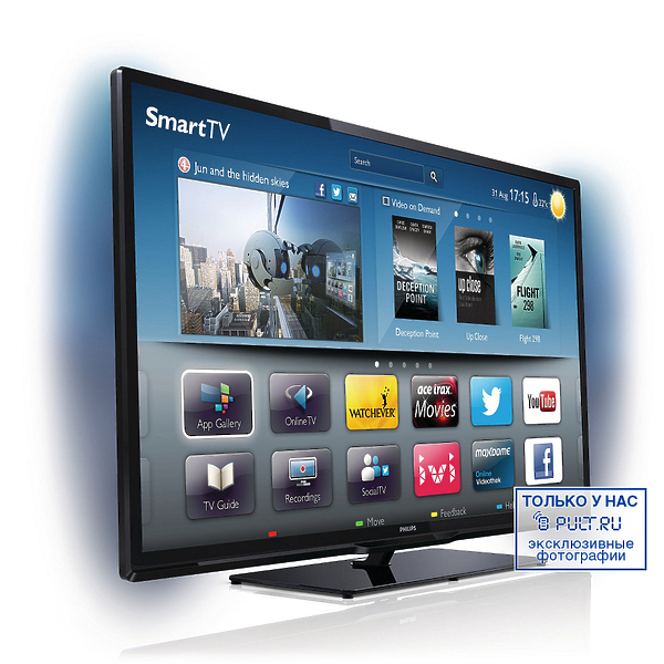 LED телевизор Philips 46PFL4418T/60 артикул 100042Si-1 фото 7