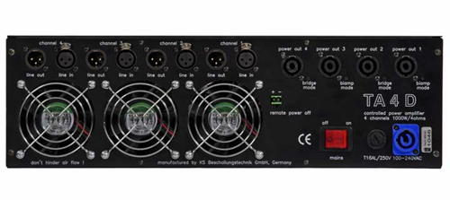 Усилитель KS-Audio TA 4D артикул 135449Si-1 фото 3