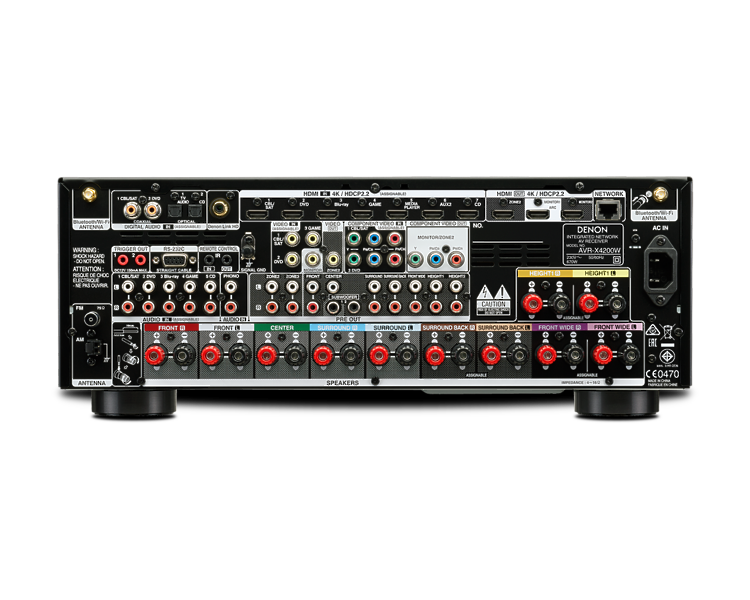 AV ресивер Denon AVR-X4200W Black артикул 120384Si-1 фото 3