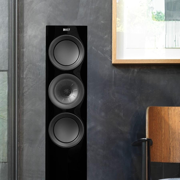 Напольная акустика KEF R5 Gloss Black артикул 191814Si-1 фото 3