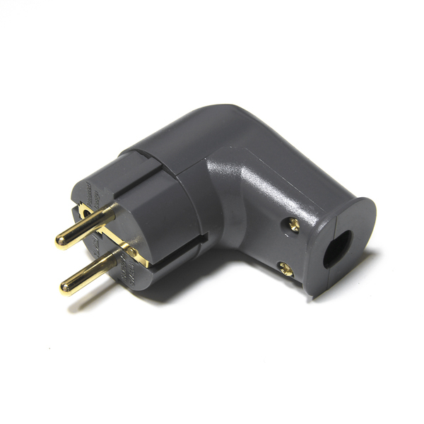 Вилка сетевая угловая Supra Mains Plug/M SW-EU/A артикул 147719Si-1