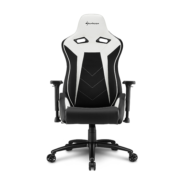 Кресло игровое Sharkoon ELBRUS 3 BK/WH артикул 269909Si-1 фото 3