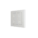 Сенсорный выключатель KNX Zennio Tecla 55 X4, 4-кнопочный, белый