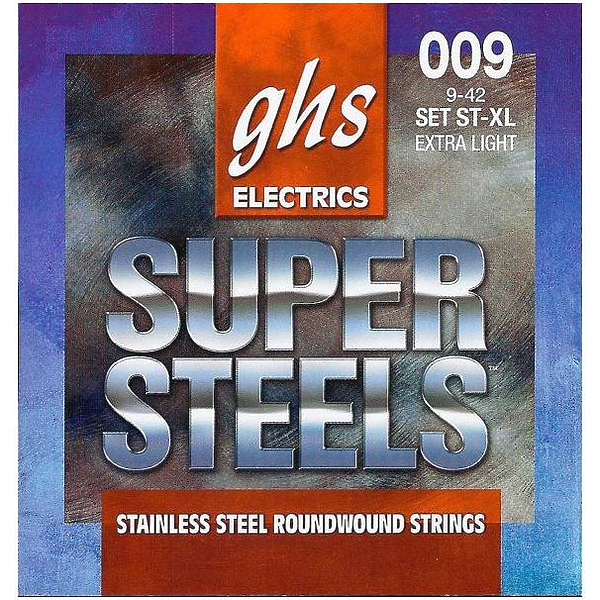 Струны для электрогитары GHS ST-XL артикул 291427Si-1