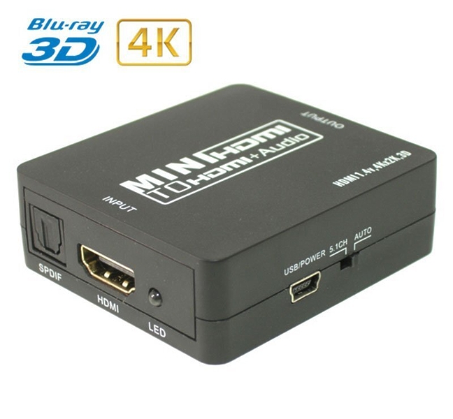 Конвертер Dr.HD HDMI в HDMI + S/PDIF + Audio 3.5mm / Dr.HD CV 134 HHA артикул 143278Si-1