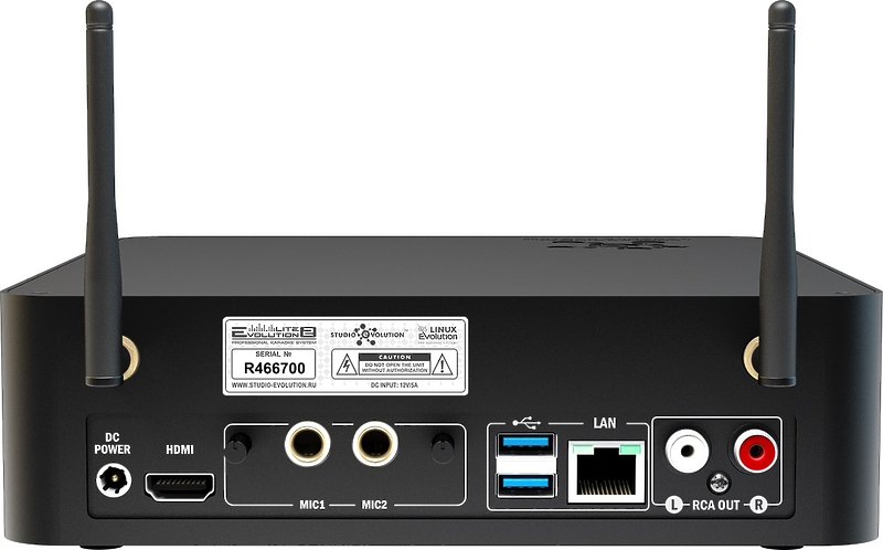 Караоке-система Evolution Lite2 (снято) артикул 138106Si-1 фото 4