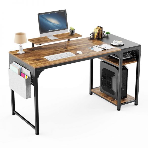 Стол письменный (для компьютера) EUREKA ZX-SS140B-RWB Reclaimed Wood артикул 267009Si-1