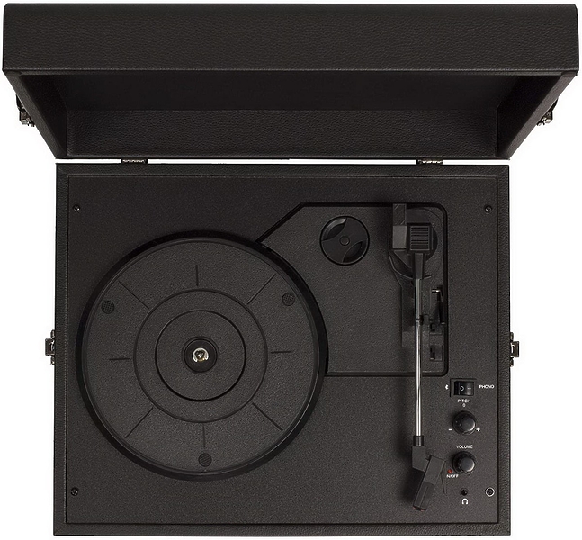 Проигрыватель винила Crosley Voyager black (CR8017A-BK) артикул 210122Si-1 фото 4