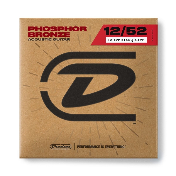 Струны для 12-струнной акустической гитары Dunlop DAP1252J артикул 308179Si-1