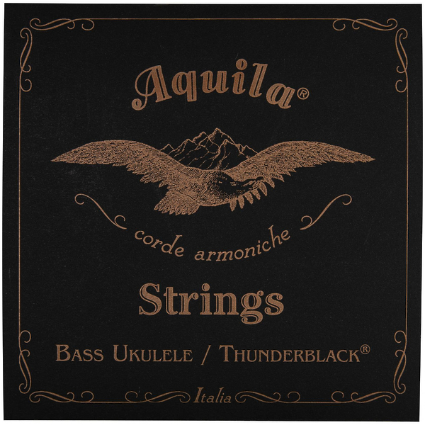 Струны для бас укулеле Aquila Thunderblack 140U артикул 291797Si-1