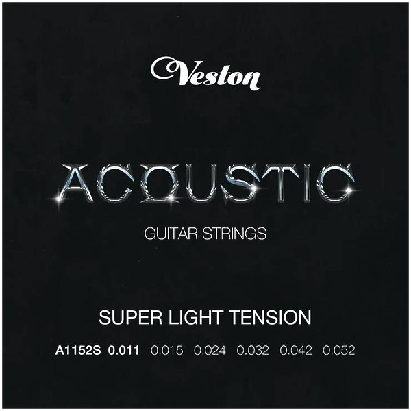 Струны для акустической гитары Veston A1152 S артикул 291679Si-1