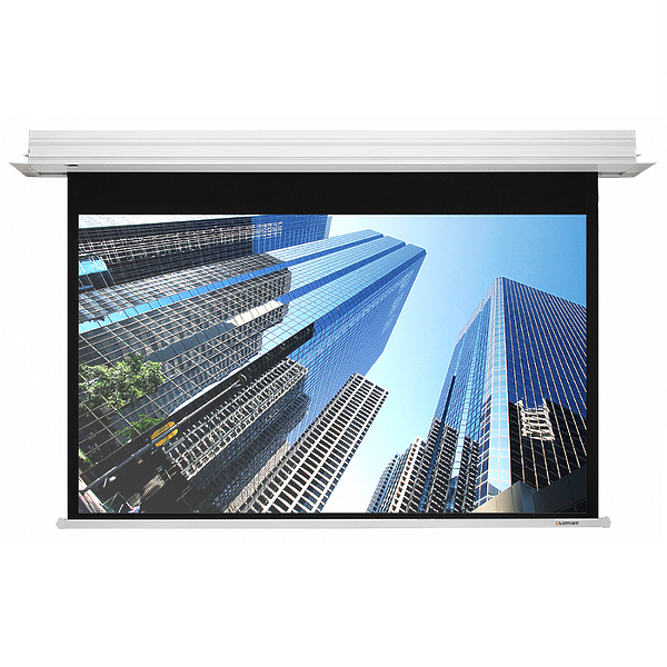 Встраиваемый экран с электроприводом Lumien [LMRC-100110] Master Recessed Control 280х453 см (раб.область 249x443 см) (200") Matte White артикул 222531Si-1